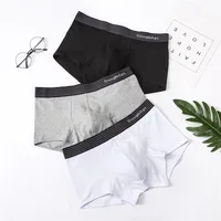 

Custom Cotton breathable teen underpants comfortable men's briefs boxer shorts underwear