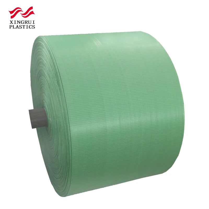 Cheap White Woven Polypropylene Bags Roll Plastic Fabric Roll For