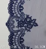 Tulle lace trim 26cm wide apparel net embroidery sewing lace
