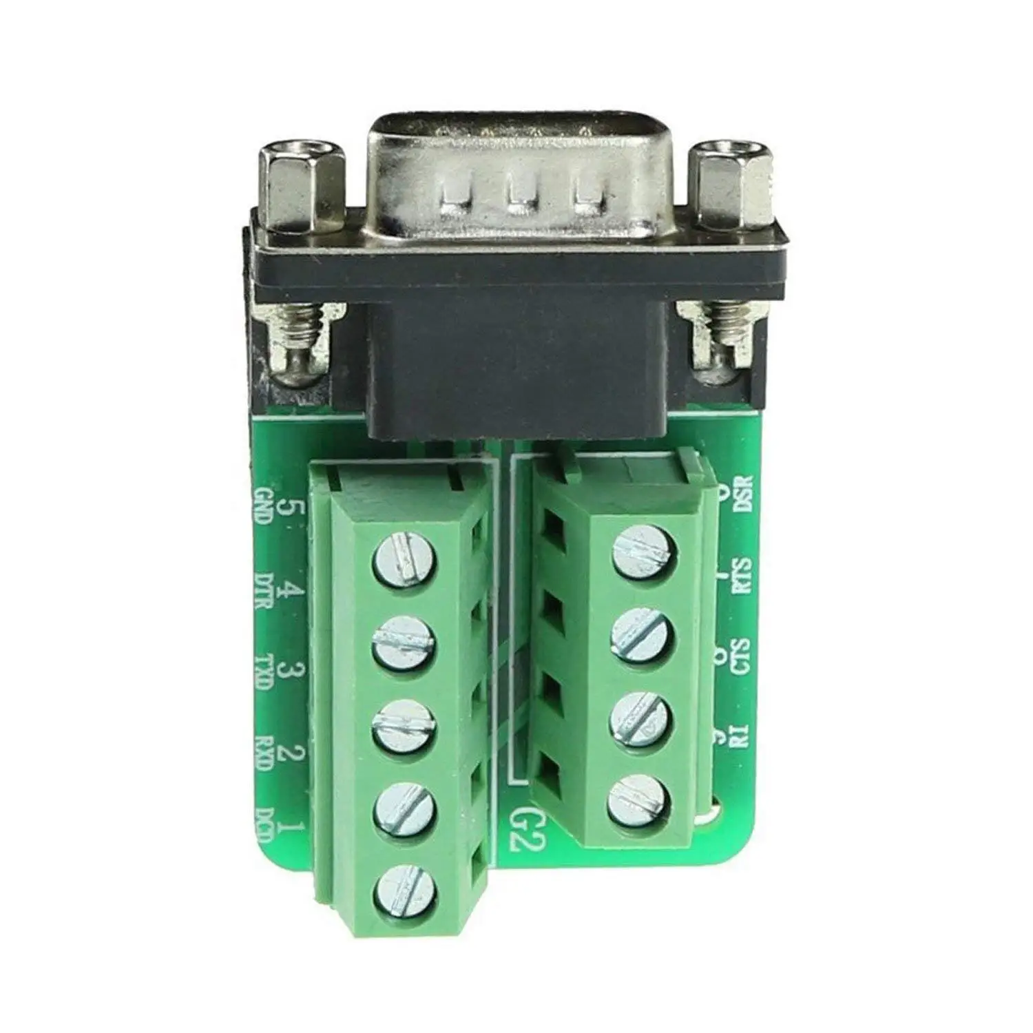 Buy Connector DB9 RS232 D-SUB Female Adapter Serial 9 Pin Port DB9 COB ...