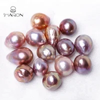 

Wholesale 10-14mm AA High Quality Metal Color Large Natural Freshwater Edison Baroque Loose Pearl No Hole