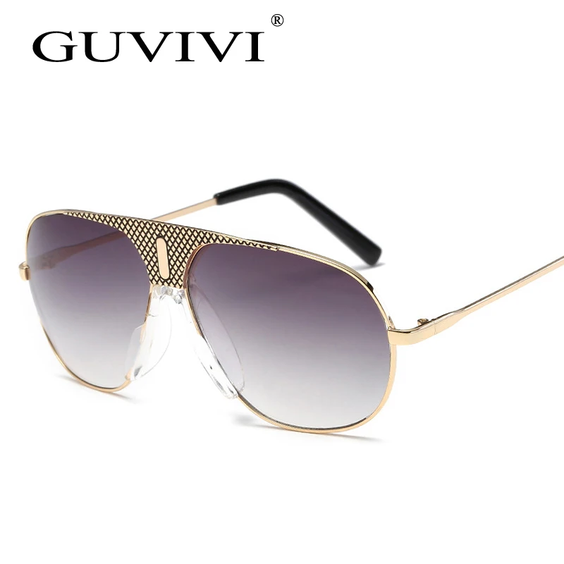 

GUVIVI CE&FDA Hong kong sunglasses manufacturer Men glasses High quanlity Oversize Gradient Custom logo sunglasses, Pink;rose gold;red;blue;green