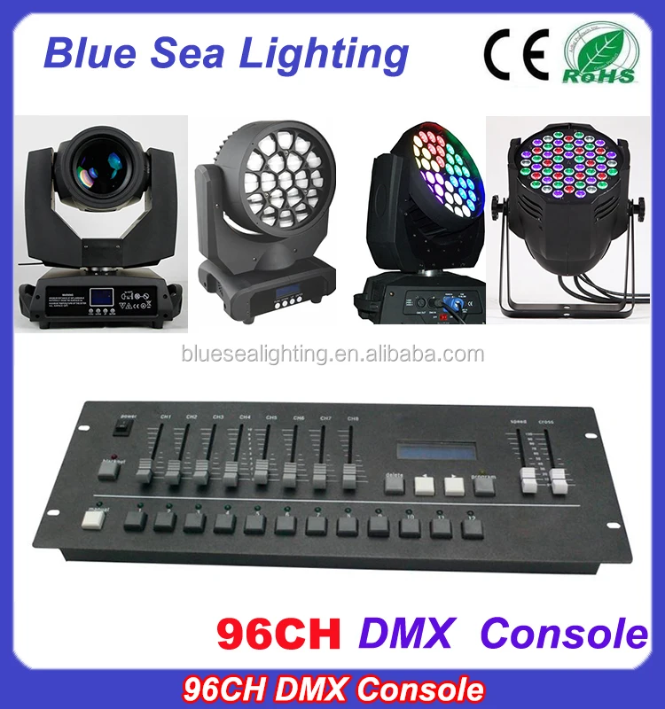 2015 hotsale 96CH DMX controller