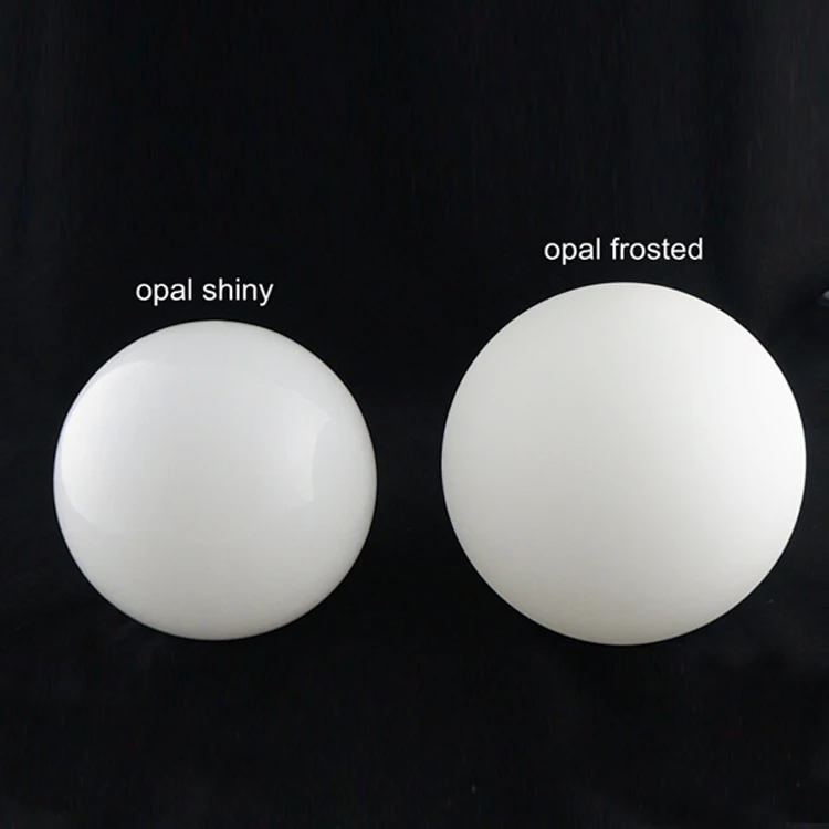 opal white glass round globe lamp shade light cover