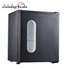 Custom Hotel Mini Bar For Japan, High Quality Black Hotel Minibar Refrigerator, Automated Minibar