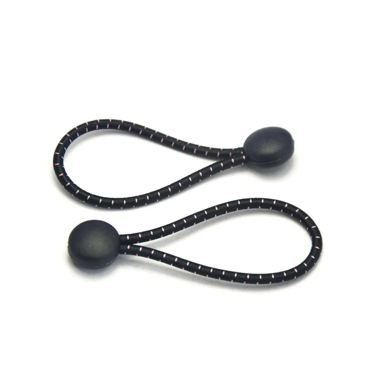 Elastic Rope Rubber Zipper Puller For Bag Or Jacket Fancy Zipper Pulls