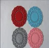 laser cut polyester felt placement with various shape