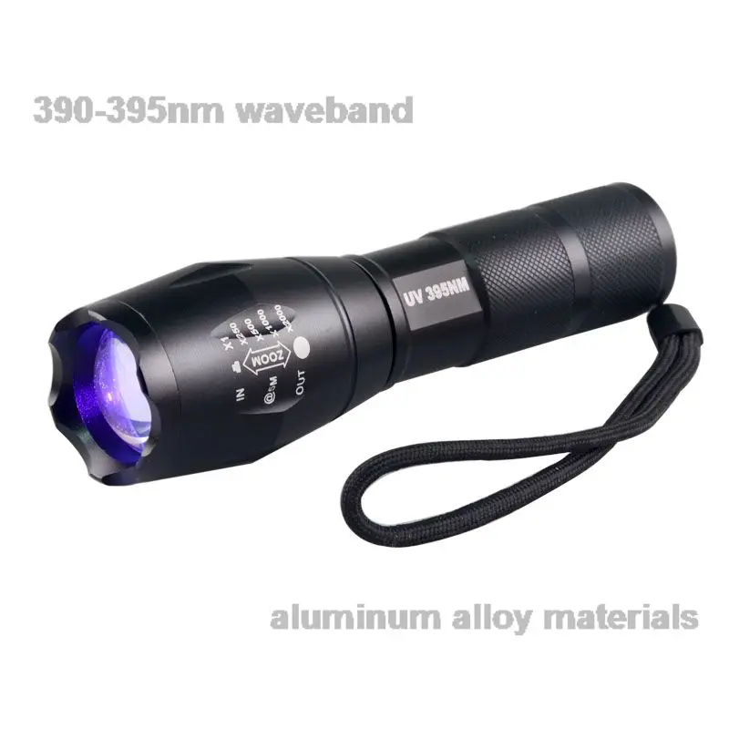 Dog Urine And Stains Detector LED Purple Light UV Flashlight