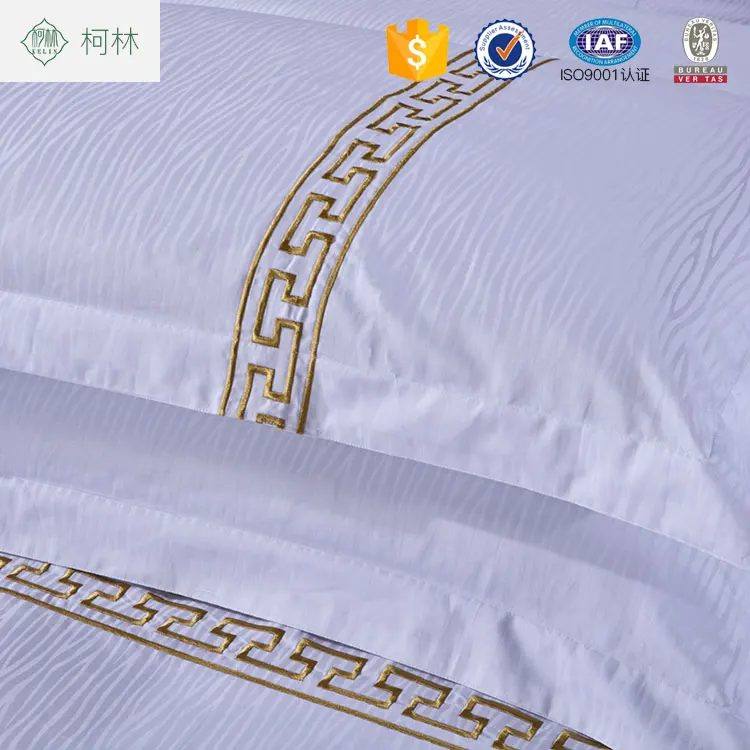 300tc Hotel Use Jacquard Nice Embroidery Bedding Sets Buy 300tc Bedding Sets,Hotel Use Bedding