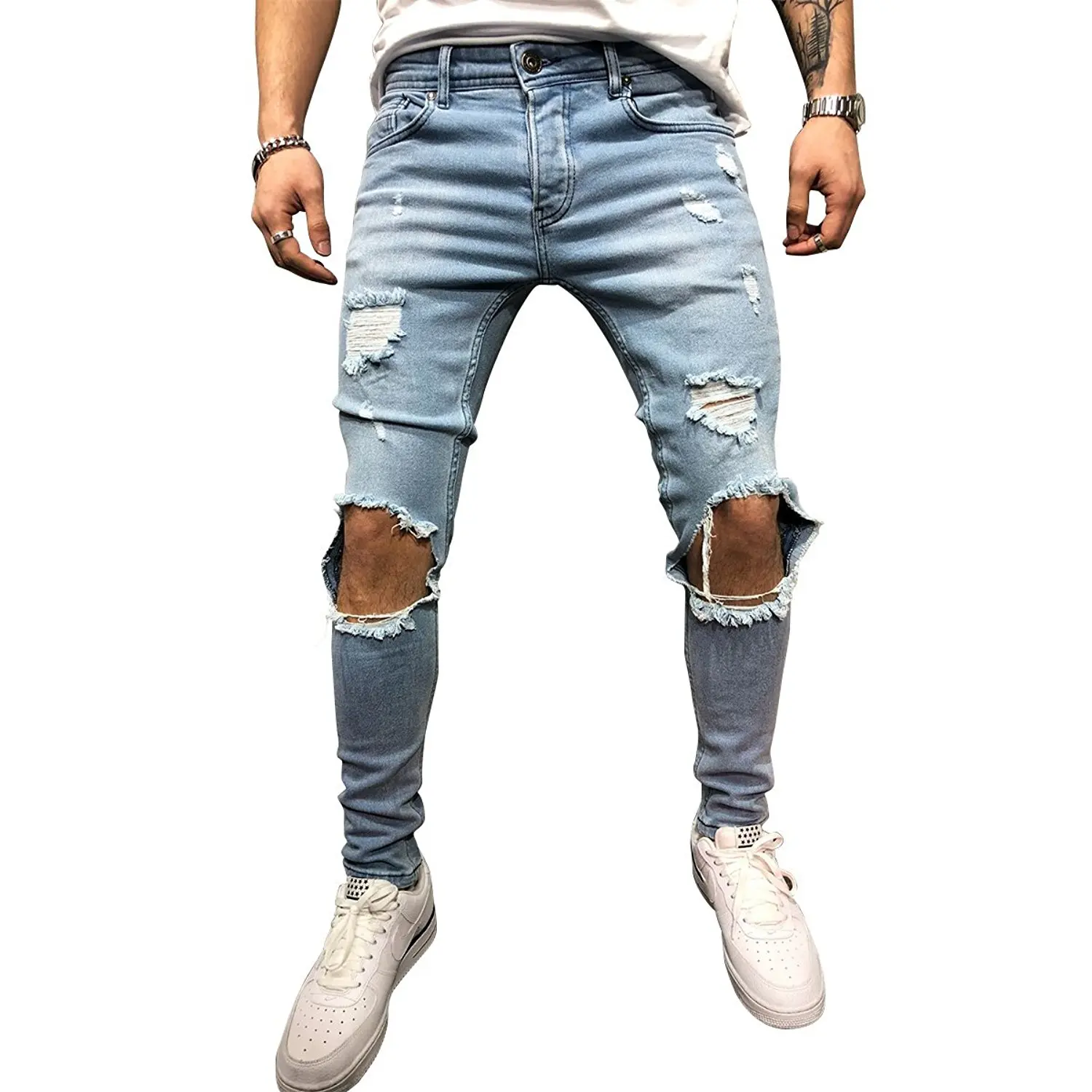 Порванные джинсы мужские