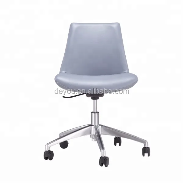 Desk Chair Without Wheels,Swivel Chairs Without Wheels,Pu Leather