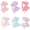 High Quality Full Rhinestones Hair Bow on hair band for Girls HB-1608201-6