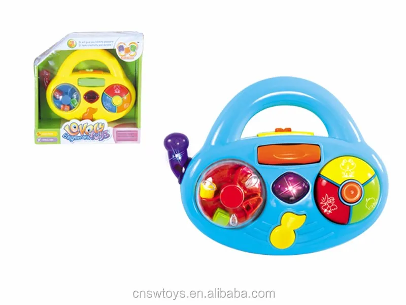 Musical Steering Wheel Baby Toy Kids Battery Operated Musical Toy