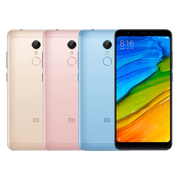 

Dropshipping Original Xiaomi Redmi 5 Plus 32GB 5.99 inch MIUI 9.0 Xiaomi Mobile Phones 4g mi8 smartphones, Black gold