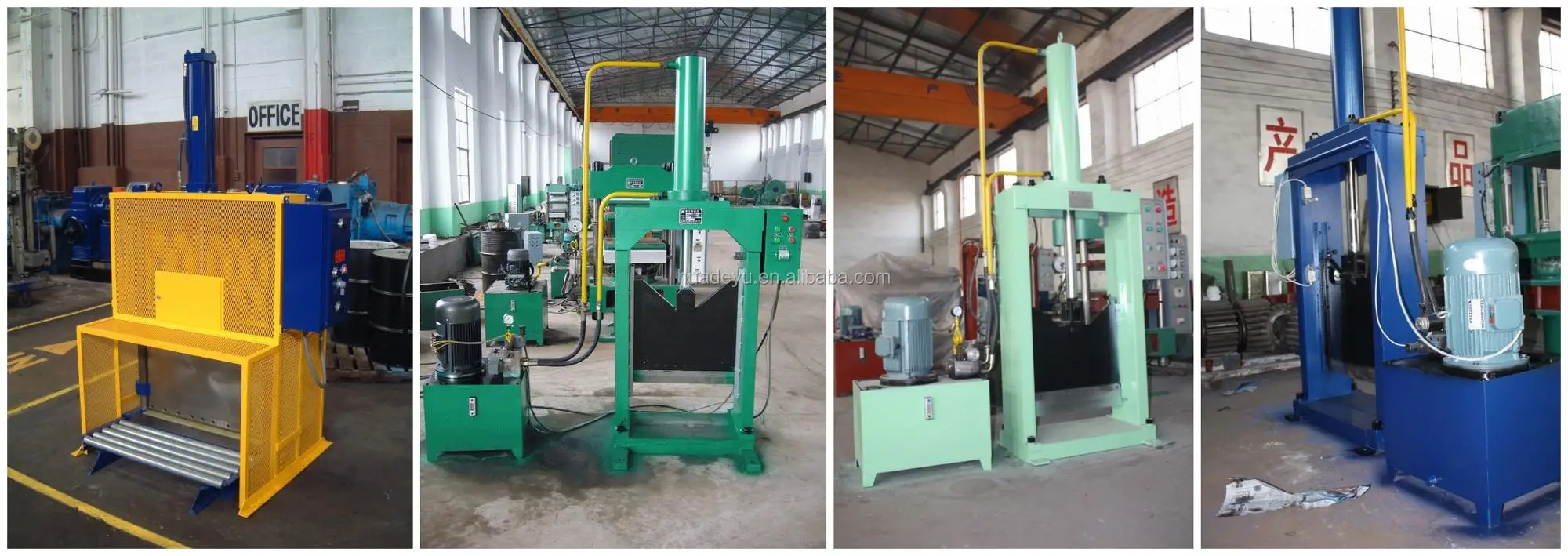Single Blade Hydraulic Rubber Bale Cutter Machine Buy Single Blade