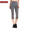 Wholesale Custom Mesh Legging Splice Yoga Capris Leggings