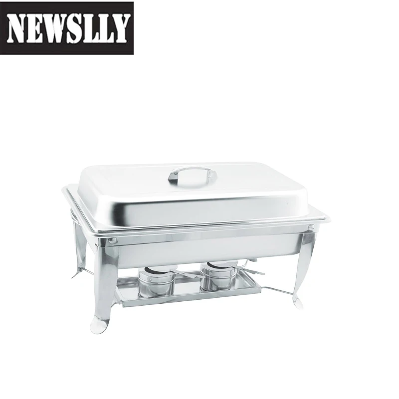 Full Size Decorative Fancy Stainless Steel Chafer Chafing Dish