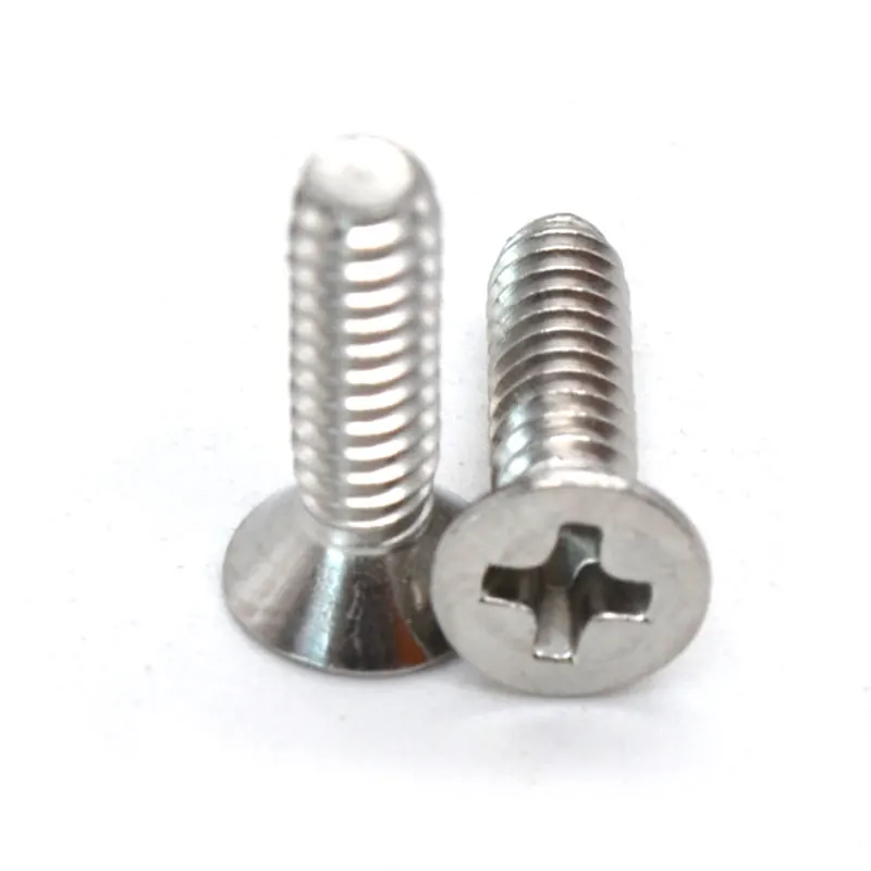 
Stainless steel cross recessed countersunk head screws 