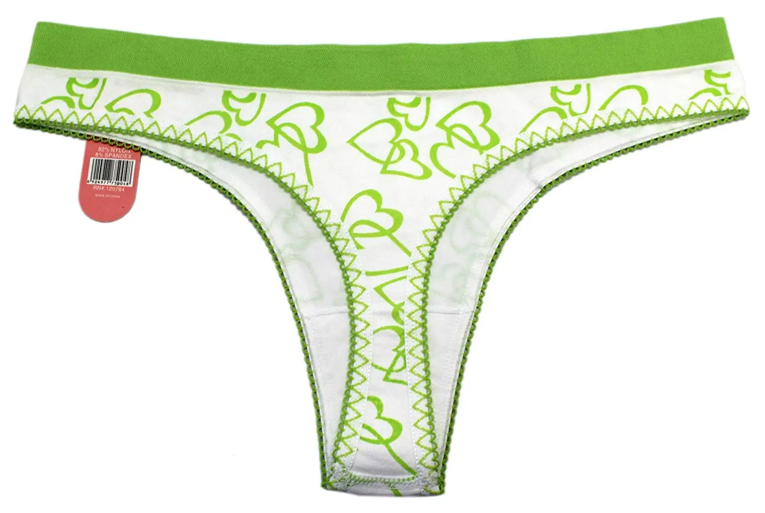 green ladies underwear