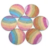 Hot Sale Six-color Rainbow High-gloss Eye Shadow