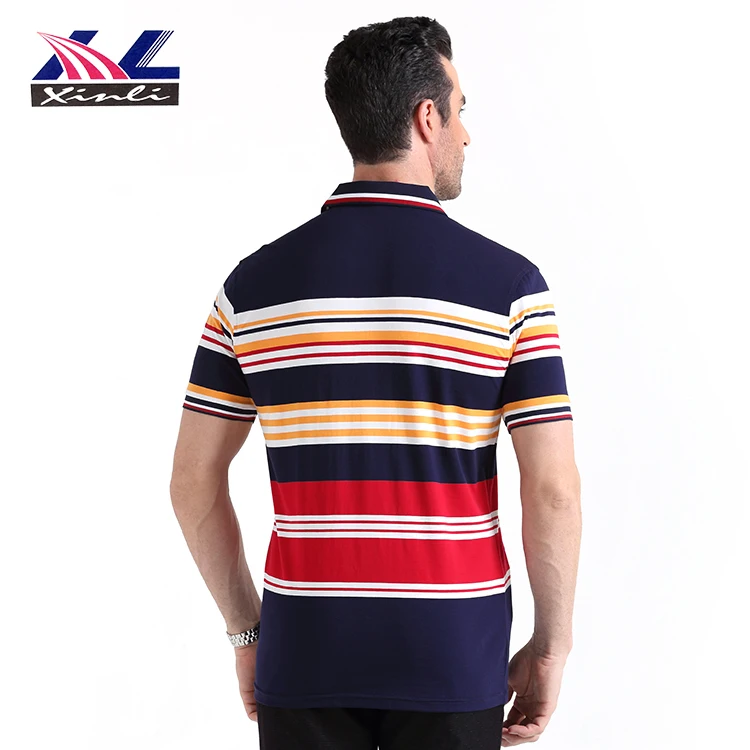
Top quality polo shirt stripes polo shirt striped t shirt 