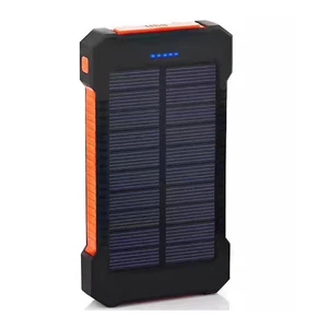 Portable Waterproof USB Solar Power Bank Phones