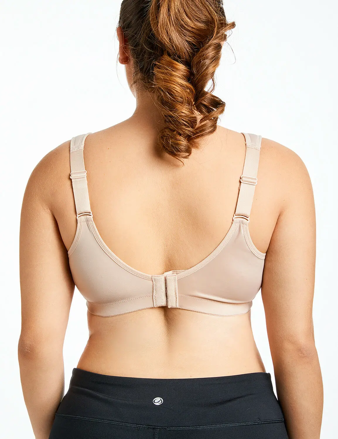 plus size full coverage sports bra