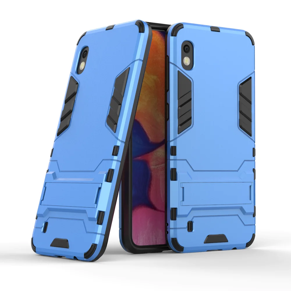 

Shockproof armor kickstand hybrid case for Samsung Galaxy A10