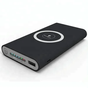 10000mAh Wireless Fast Charge Power Bank CE RoHS