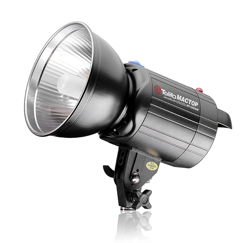 

Tolifo Cheap Bowen Flash Lighting 300w Studio Strobe Flash Light with Modeling Lamp for Indoor Studio Photography