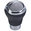 5 Speed Plastic & PU & Aluminum Car Gear Shift Knob Universal for Most Vehicle