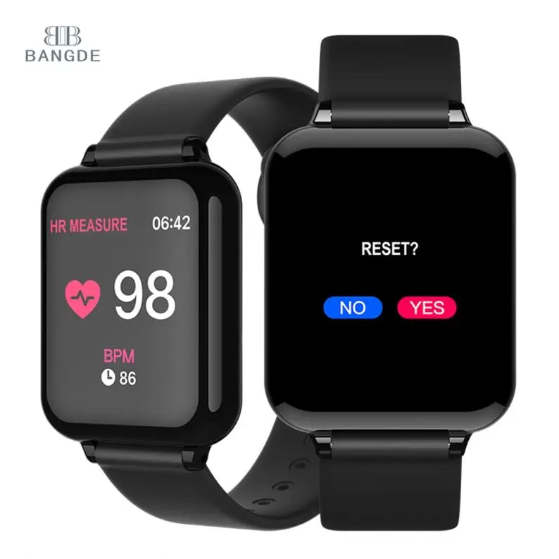 

B57 Smart watch Waterproof Smartwatch Heart Rate Monitor Blood Pressure Functions For Android &IOS