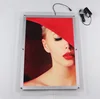 hot sale high brightness ceiling poster changeable advertising led shoe box light