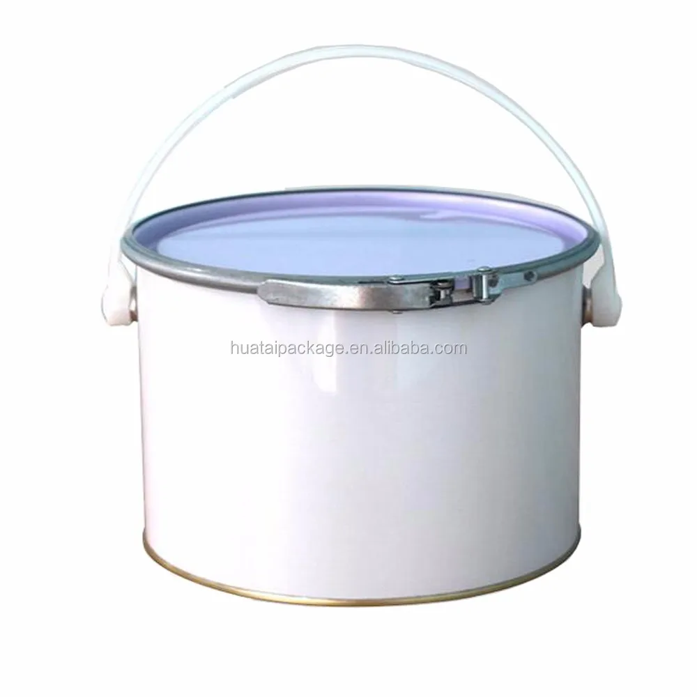 Download 10l Tinplate Metal Paint Bucket With Plug Lid - Buy 10l ...