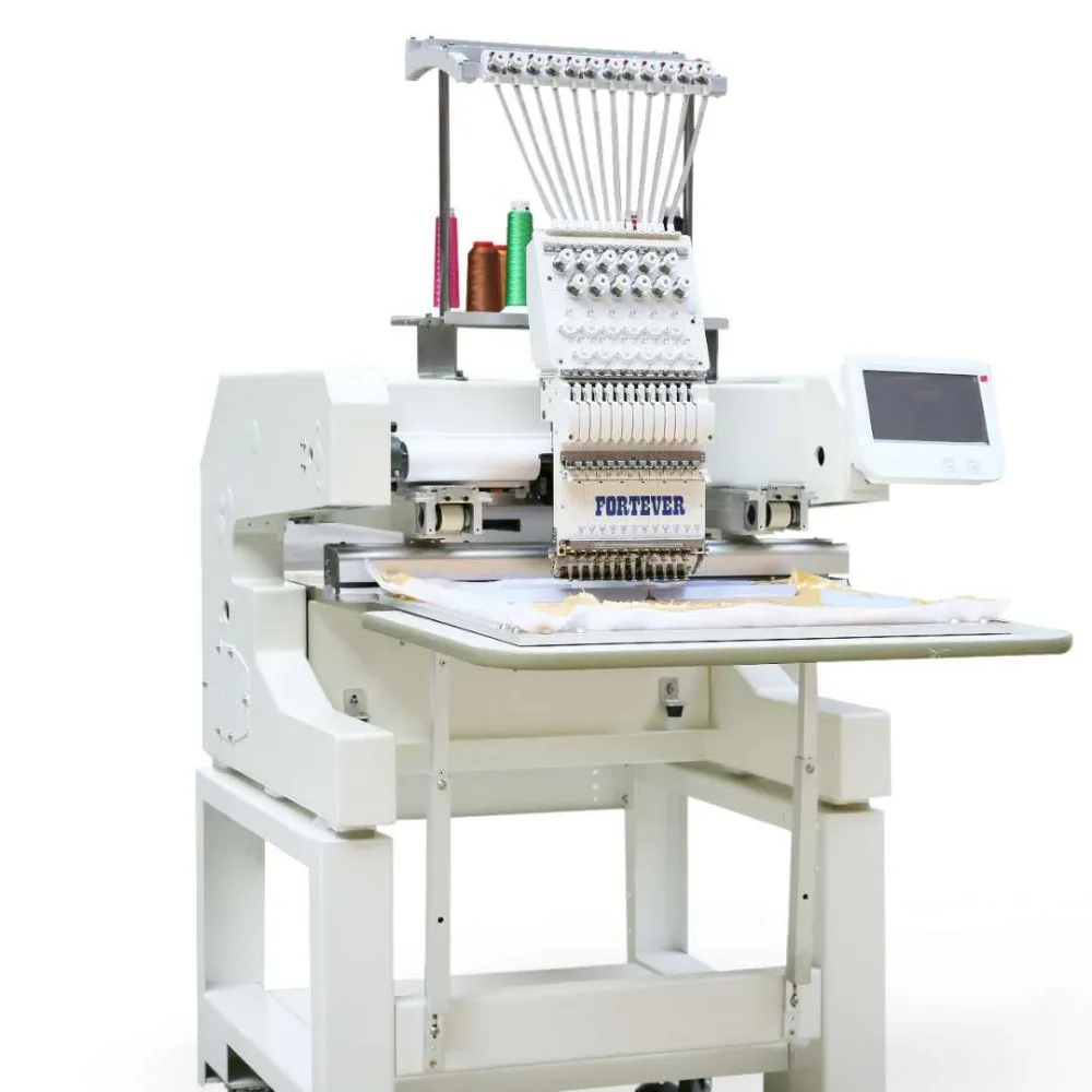 Single Head Computerized Embroidery Machine - Buy Single Head,1200rpm ...