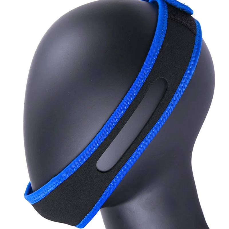 Free Sample Hot Sale Adjustable Stop Snoring Chin Strap Device Free Breathing Jaw Strap Triangle Shape Instant Snore Stopper