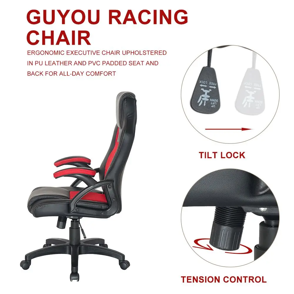 Racing Custom Seat Game Computer Wheel Gamer Pc Oem Ergonomic Cheap ...