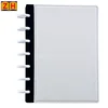 Fashionable Binding Disc Bound Leather Notebook For Business