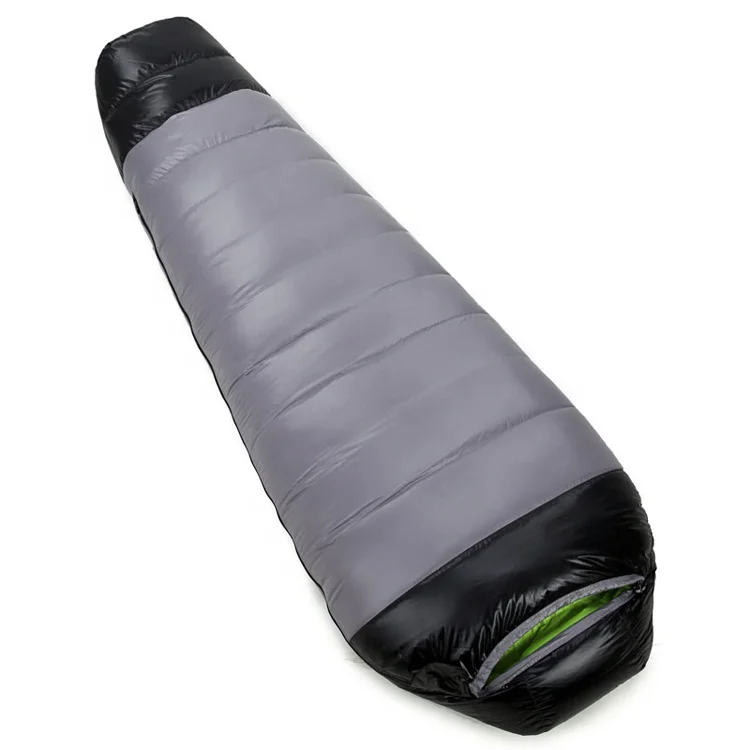 

400T Nylon Outdoor Mummy Goose Down Sleeping Bag