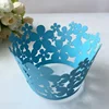 Flowers Laser Cut Cupcake Liners Wholesale Muffin Baking Cake Cups Wrappers