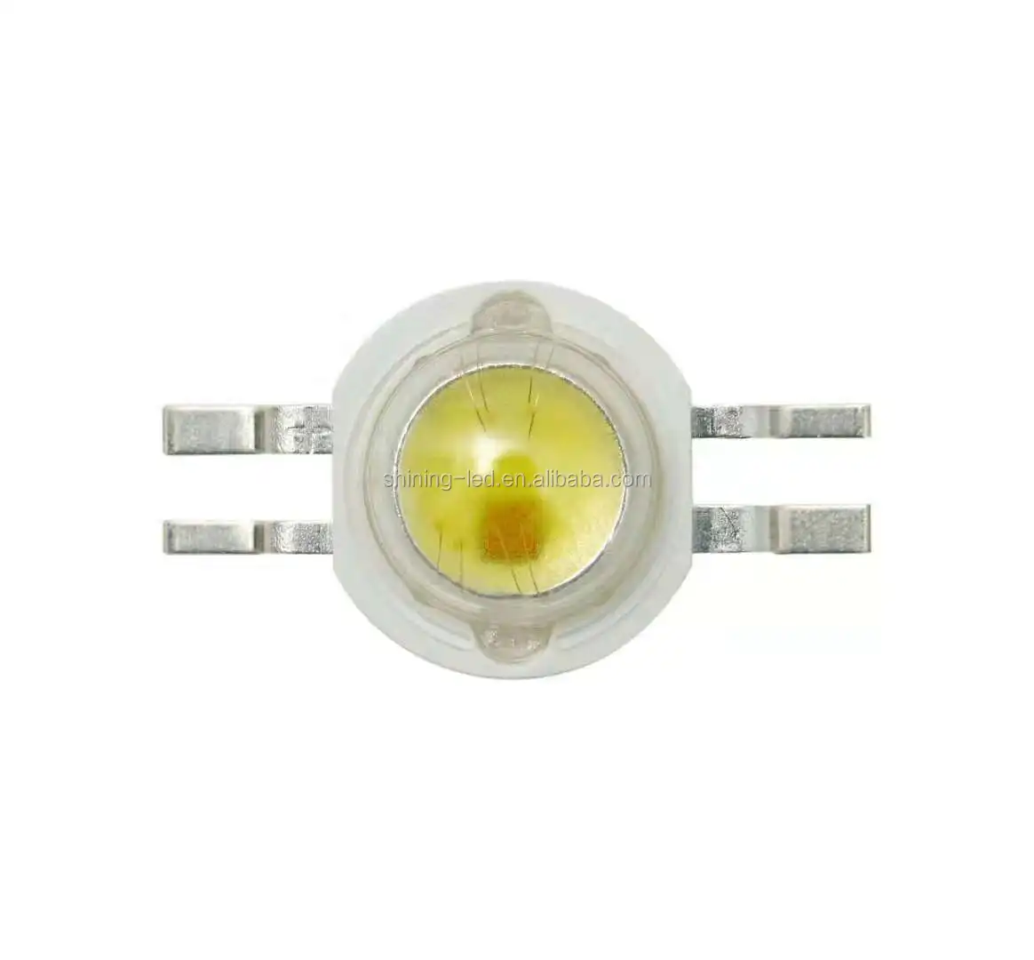 Dual Color 350mA 700mA PLCC-4 1W 3W 6W High Power 4-pin Bicolor LED Red+white, Red+blue, Red+ green, Yellow+white