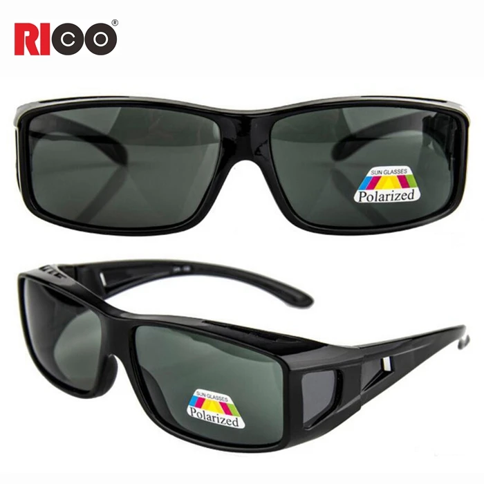 

factory custom tac polarized fit over sunglasses for myopic person, Custom colors