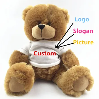 custom logo teddy bear