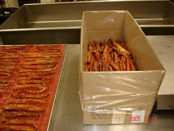 hot salmon jerky
