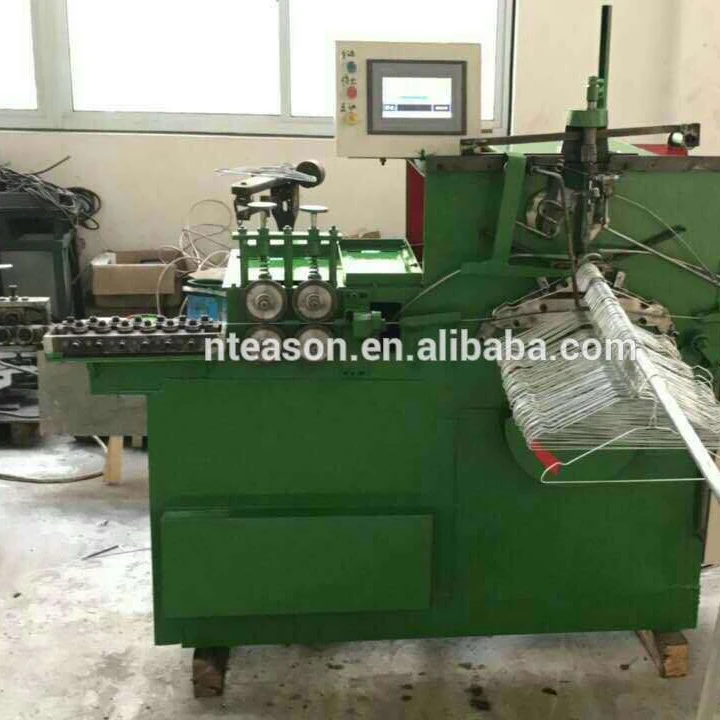 
galvanized wire hanger making machine steel wire hanger forming machine with video 