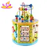 New Hottest educational Wooden Activity Cube for Children Ages 1 and up W11B153