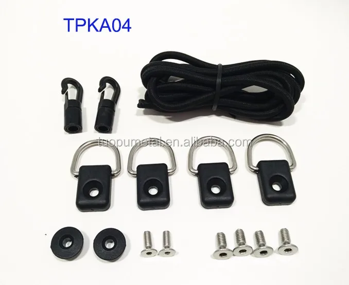 Diy Kayak Anchor Trolley Kit Set Canoe Kayak Pad Eye Anchor Cleat Kit