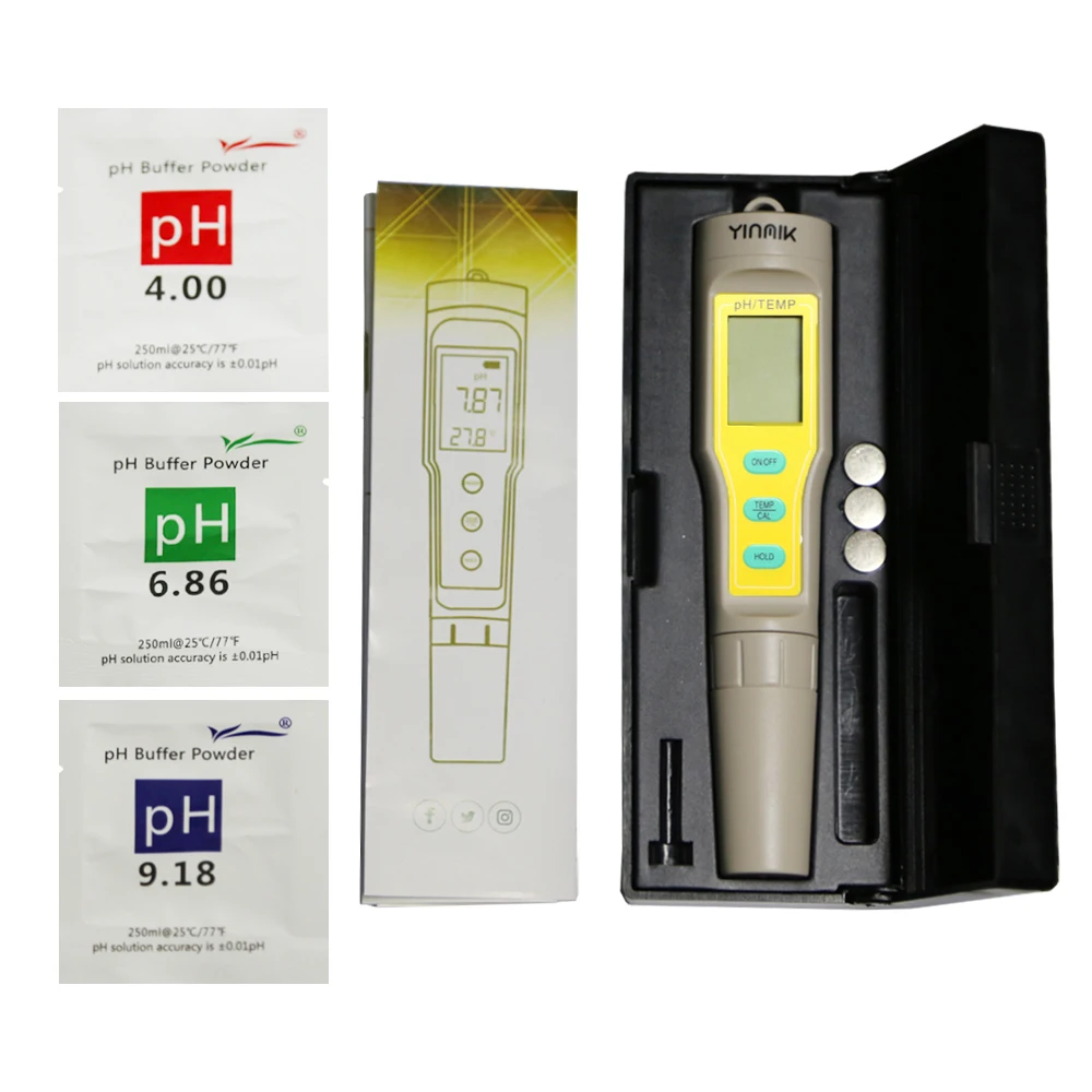 Tinggi Yang Tepat Digital Ph Meter Tester Saku Mengukur Tanah/air