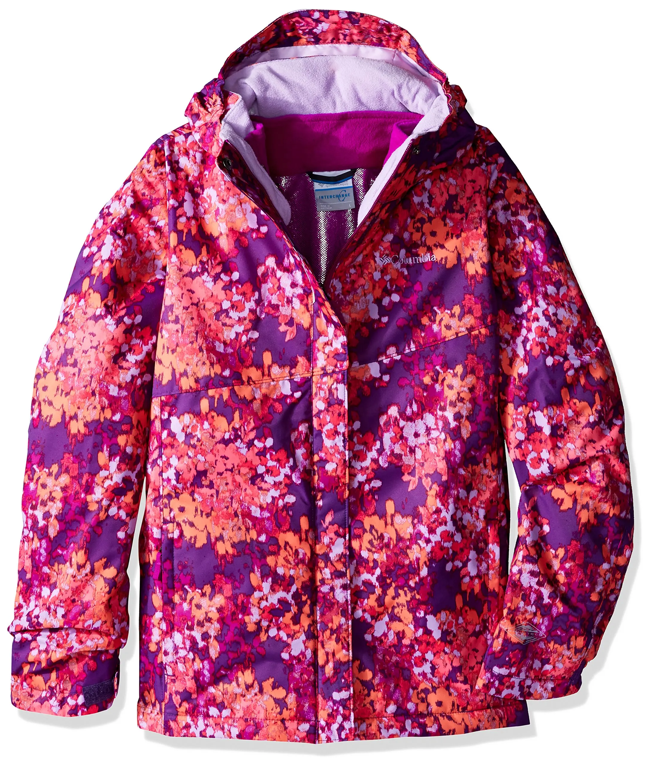 columbia interchange fleece jacket