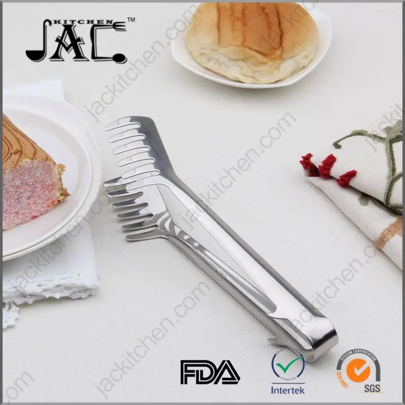 Nontoxic Stainless Steel Pp Bbq Tong Fork